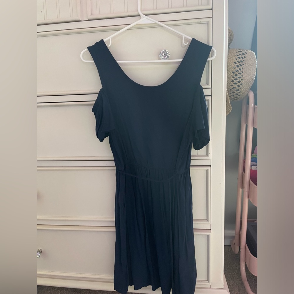 short navy dress!